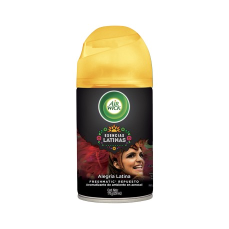 AIRWICK REPUESTO FRESHMATIC ALEGRIA LATINA 250 ML-TodoenunSitio-AIR WICK