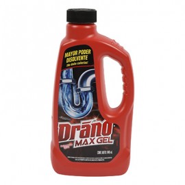 DESTAPACAÑOS LÍQUIDO DRANO ROJO 946 ML-TodoenunSitio-DRANO