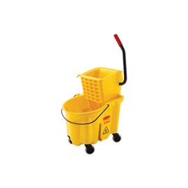 CUBETA CON EXPRIMIDOR Y ROMPEOLAS DE 33 L-TodoenunSitio-RUBBERMAID