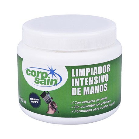 LIMPIADOR INTENSIVO DE MANOS GEL 400 ML-TodoenunSitio-CORP SAIN