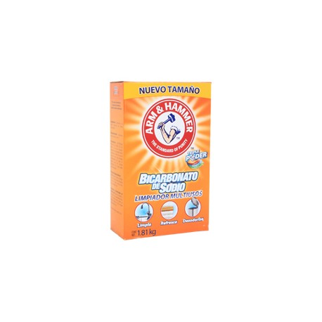 BICARBONATO DE SODIO 1.8 KG-TodoenunSitio-ARM AND HAMMER