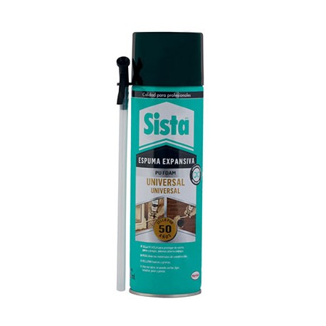 ESPUMA EXPANSIVA DE POLIURETANO UNIVERSAL 500 ML S-TodoenunSitio-SISTA