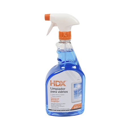 LIMPIADOR PARA VIDRIOS EN SPRAY 946 ML AZUL-TodoenunSitio-HDX