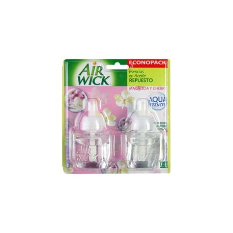 AROMATIZANTE EN AEROSOL AIR WICK 2 PACK MAGNOLIA DE 21ML-TodoenunSitio-