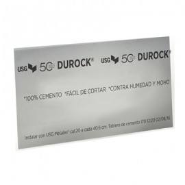 TABLERO DE CEMENTO DUROCK NEXT GEN 1/2" 4' X 8' USG-TodoenunSitio-USG