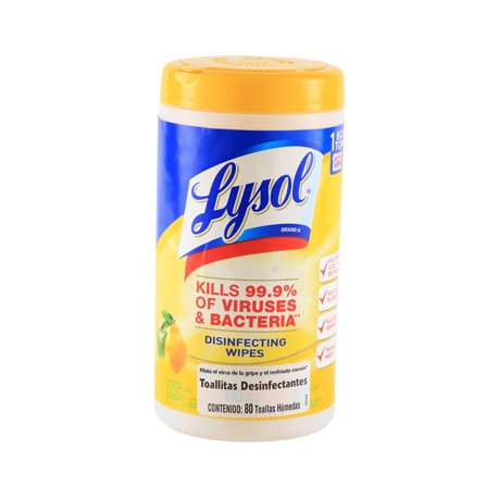 LYSOL TOALLITAS CITRÍCO 80EA-TodoenunSitio-LYSOL