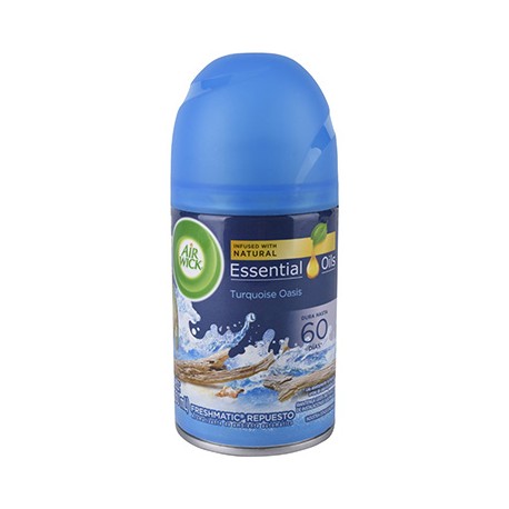 AROMATIZANTE REPUESTO EN AEROSOL TURQUOISE OASIS DE 250 ML-TodoenunSitio-AIR WICK
