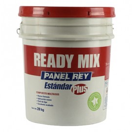 COMPUESTO MULTIUSOS READY MIX ESTÁNDAR PLUS DE 28 KG BLANCO-TodoenunSitio-READY MIX