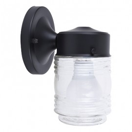 LÁMPARA PARA EXTERIOR 60 WATTS NEGRA HAMPTON BAY-TodoenunSitio-HAMPTON BAY