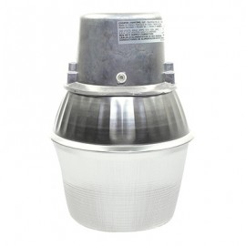 LÁMPARA DE SEGURIDAD LUZ BLANCA 34 CM PLATA 1 PIEZA-TodoenunSitio-Eaton