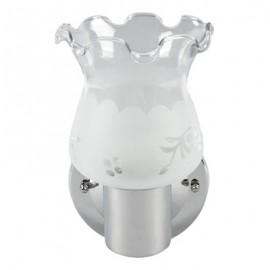 LÁMPARA PARA PARED INCANDESCENTE 19.7 X 12.1 CM BLANCO-TodoenunSitio-HAMPTON BAY