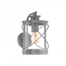 ARBOTANTE DE EXTERIOR HILBURN E26 1 LUZ 60W-TodoenunSitio-EGLO