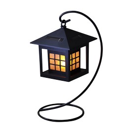 LINTERNA DE POSTE SOLAR LED-TodoenunSitio-DECOR LIVING