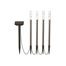 4-PACK ESTACAS SOLARES 3 LÚMENES-TodoenunSitio-DECOR LIVING