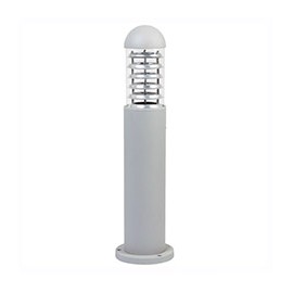 MINI POSTE ALUM INY E27 26W GRIS-TodoenunSitio-MAXXIAMERICA