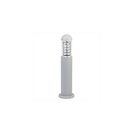 MINI POSTE ALUM INY E27 26W GRIS-TodoenunSitio-MAXXIAMERICA
