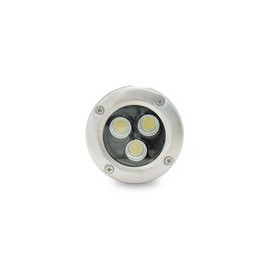 LUMINARIOS EXTERIOR PISO ACERO COLOR NÍQUEL LED 4.5 W-TodoenunSitio-ADESI
