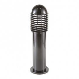 MINI POSTE ALUMINIO NEGRO 20W-TodoenunSitio-MAXXI