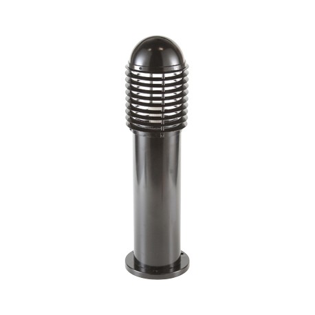 MINI POSTE ALUMINIO NEGRO 20W-TodoenunSitio-MAXXI