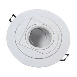 LUMINARIO EMPOTRADO ORIENTABLE BLANCO-TodoenunSitio-ESTEVEZ