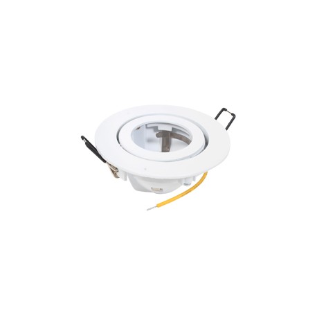 LUMINARIO EMPOTRADO ORIENTABLE BLANCO-TodoenunSitio-ESTEVEZ