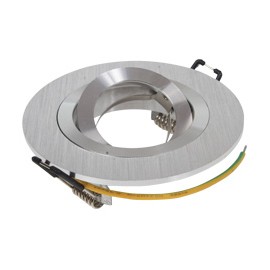 LUMINARIO EMPOTRADO ORIENTABLE MR16 ALUMINIO-TodoenunSitio-ESTEVEZ