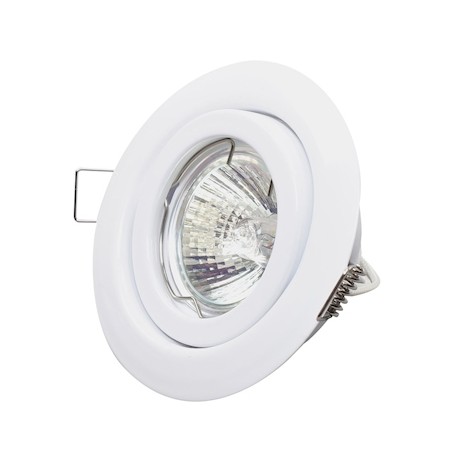 EMPOTRABLE DIRIGIBLE HALÓGENO BRILLANTE LUZ CÁLIDA 6 PIEZAS-TodoenunSitio-ADESI PRO