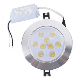 EMPOTRABLE DIRIGIBLE LED 9 WATTS PLATA ADESI-TodoenunSitio-ADESI