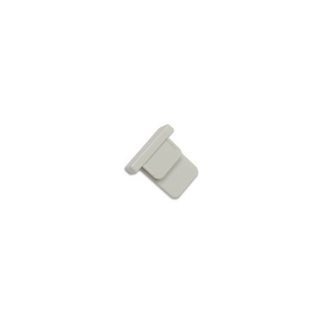 TAPA DE CONECTOR PARA RIEL PLÁSTICO BLANCO-TodoenunSitio-ADESI PRO