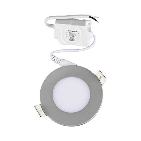 LUMINARIO ULTRAPLANO DE 3 PULGADAS GRIS ESTÉVEZ-TodoenunSitio-ESTEVEZ