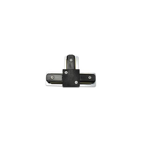 CONECTOR PARA RIEL "T" ALUMINIO NEGRO-TodoenunSitio-ADESI