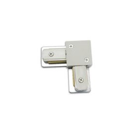 CONECTOR PARA RIEL "L" ALUMINIO BLANCO-TodoenunSitio-ADESI