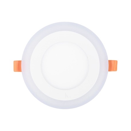 EMPOTRABLE DECORATIVO PARA INTERIOR GLOW LED BLANCA 9W-TodoenunSitio-Inkandia