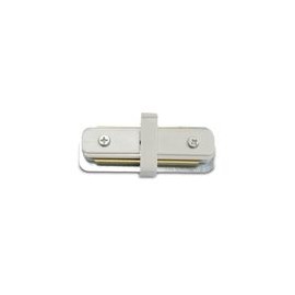 CONECTOR PARA RIEL RECTO ALUMINIO BLANCO-TodoenunSitio-ADESI
