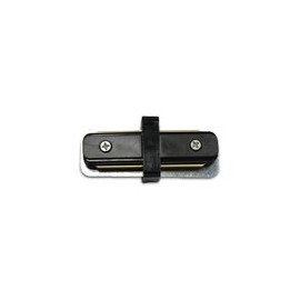 CONECTOR PARA RIEL RECTO ALUMINIO NEGRO-TodoenunSitio-ADESI