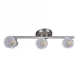BARRA DE 3 LUCES DIRECCIONALES DE 11 X 43 CM BLANCO HAMPTON BAY-TodoenunSitio-HAMPTON BAY
