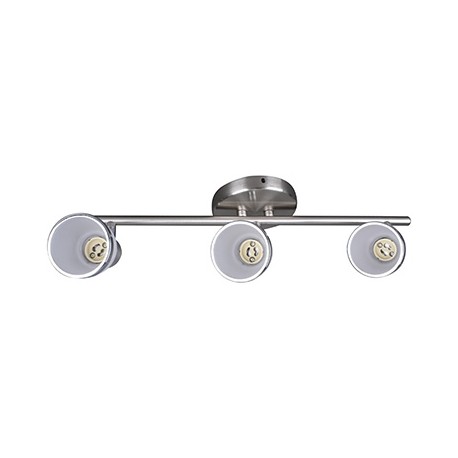 BARRA DE 3 LUCES DIRECCIONALES DE 11 X 43 CM BLANCO HAMPTON BAY-TodoenunSitio-HAMPTON BAY