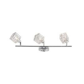 LAMPARA RIEL CUBO PLATA 3 LUCES-TodoenunSitio-HAMPTON BAY