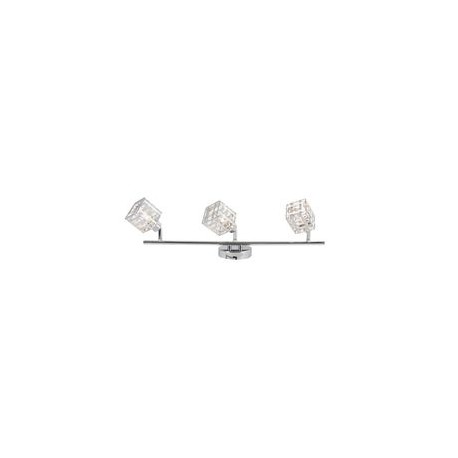 LAMPARA RIEL CUBO PLATA 3 LUCES-TodoenunSitio-HAMPTON BAY