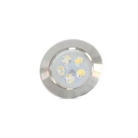 EMPOTRABLE ALBELDA DIRIGIBLE ALUMINIO NÍQUEL 5 W-TodoenunSitio-ADESI