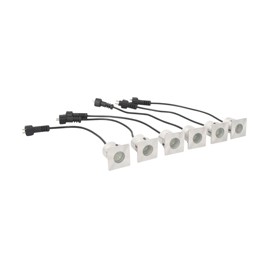 EMPOTRADO CUADRADO LED 6 PIEZAS-TodoenunSitio-DECOR LIVING