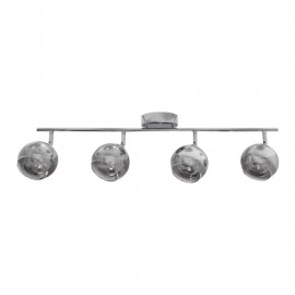 LAMPARA LUSTRA RIEL 4 LUCES DIRECCIONALES-TodoenunSitio-HAMPTON BAY