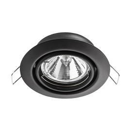 EMPOTRADO DE 3 PIEZAS NEGRO LED-TodoenunSitio-ESTEVEZ