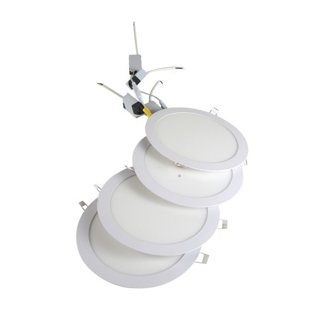 4 PACK FLAT PANEL BLANCO 18W CON LUZ NEUTRA-TodoenunSitio-ESTEVEZ
