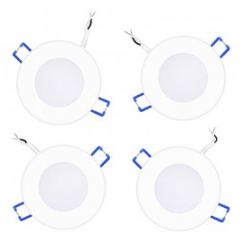EMPOTRADO PARA INTERIOR LUZ BLANCA LED 5 W 4 PIEZAS-TodoenunSitio-ESTEVEZ