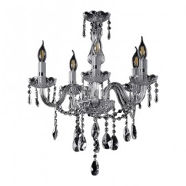 CANDIL DE CRISTAL ELEGANCE LED 5 LUCES-TodoenunSitio-GAMALUX