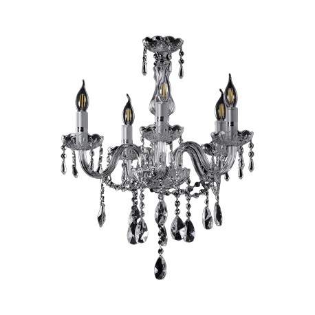 CANDIL DE CRISTAL ELEGANCE LED 5 LUCES-TodoenunSitio-GAMALUX