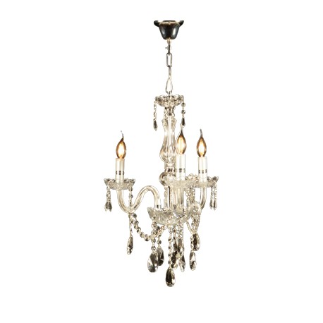 CANDIL DE CRISTAL ELEGANCE LED 3 LUCES-TodoenunSitio-GAMALUX