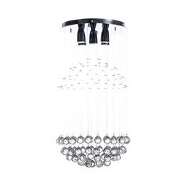 CANDIL DE CRISTAL WILL ESFERA PARTIDA 5 LUCES-TodoenunSitio-GAMALUX