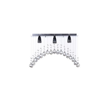CANDIL DE CRISTAL WILL ARCO 3 LUCES-TodoenunSitio-GAMALUX